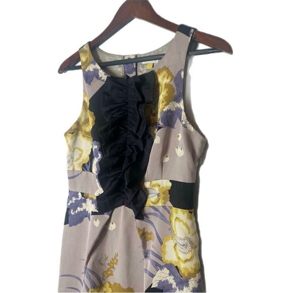 Anthropologie Leifsdottir Quarry Lake Silk Blend Sleeveless Dress - Picture 3 of 6